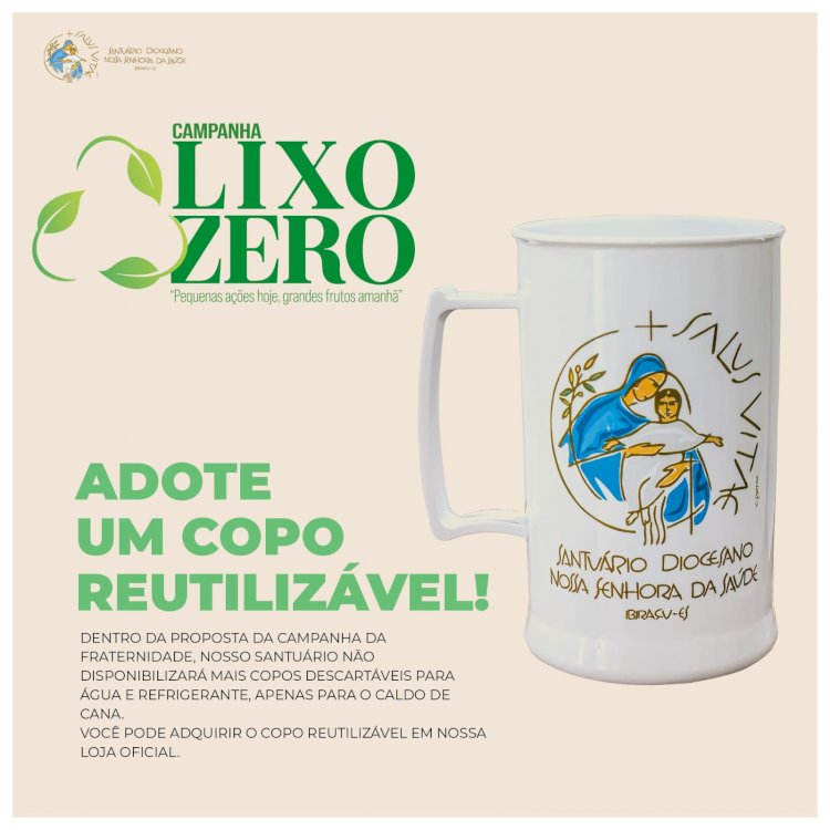 Santuário Nossa Senhora da Saúde lança Campanha lixo zero em Ibiraçu