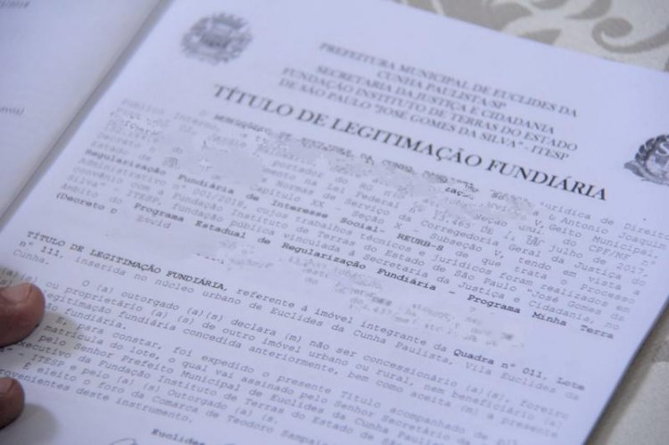 Títulos de legitimação fundiária serão entregues a moradores de Aracruz