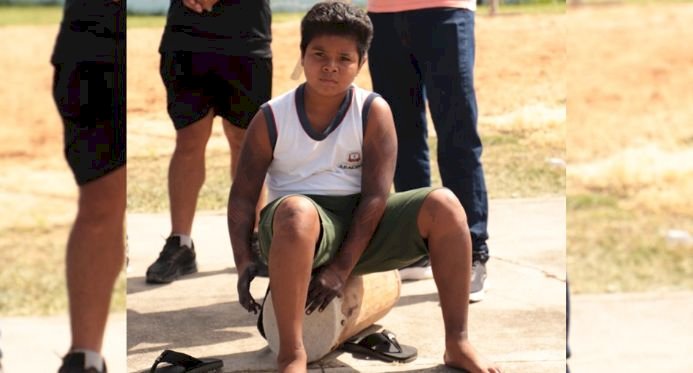 Aracruz inaugura a 1ª Escolinha de Beach Soccer Indígena do Brasil