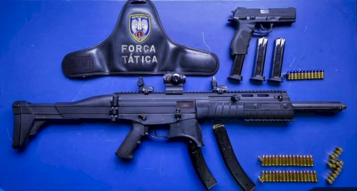 PM apreende armas de fogo em Aracruz